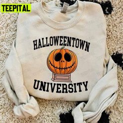 Pumpkin Halloweentown University Fall Unisex T-Shirt Sweatshirt Hoodie