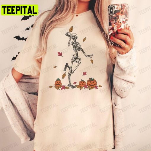 Retro Spooky Season Fall Halloween Unisex T-Shirt Sweatshirt Hoodie