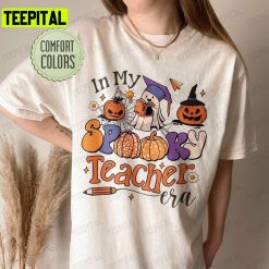 Spooky Teacher Halloween Ghos Unisex T-Shirt Sweatshirt Hoodie