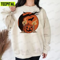 Vintage 2022 Halloween Pumpkin Fall Unisex T-Shirt Sweatshirt Hoodie