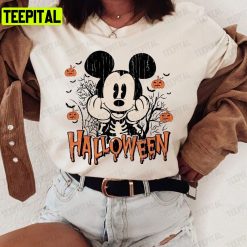 Vintage Disney Characters Halloween 2022 Unisex T-Shirt Sweatshirt Hoodie