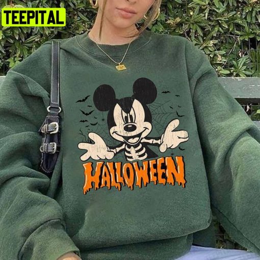 Vintage Disney Ride Micke Not So Scary Halloween Unisex T-Shirt Sweatshirt Hoodie