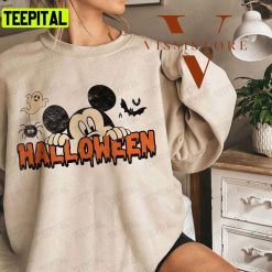 Vintage Disney Ride Mickey Not So Scary Halloween Unisex T-Shirt Sweatshirt Hoodie