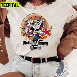 Vintage Walt Disney World Halloween Magic Kingdom Unisex T-Shirt Sweatshirt Hoodie