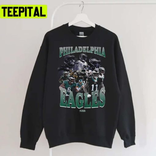 2022 Philadelphia Eagles Vintage Tee Sweatshirt