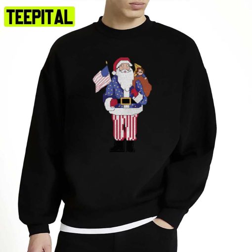 All American Santa Claus Unisex Sweatshirt