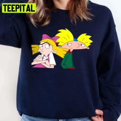 Arnold And Helga Christmas Unisex Sweatshirt