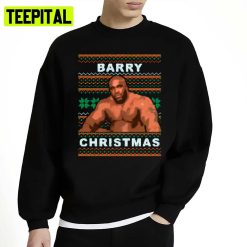Barry Wood A Nudy Christmas Unisex Sweatshirt