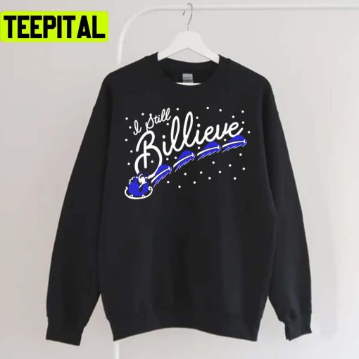 Billieve Buffalo Bills Christmas Sleigh Sweatshirt