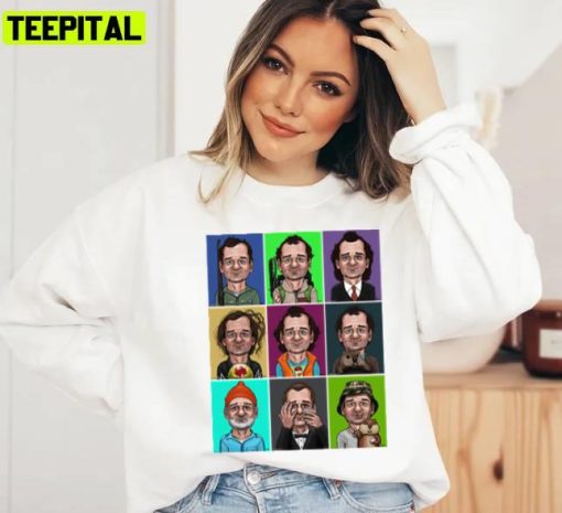 Bill’s Top 9 Bill Murray Graphic Holiday Sweatshirt