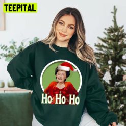 Blanche Ho Ho Ho Christmas Unisex Sweatshirt