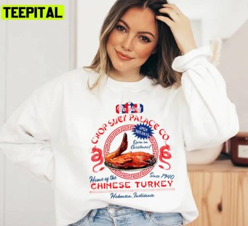 Bo’ling Chop Suey Palace Xmas Story Lts Holiday Sweatshirt