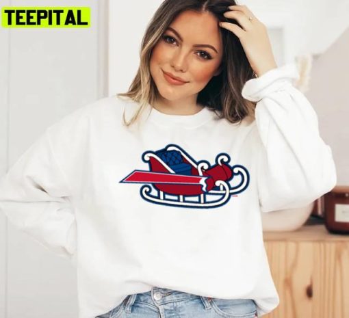 Buffalo Bills Sleigh Ride Christmas Pattern Sweatshirt