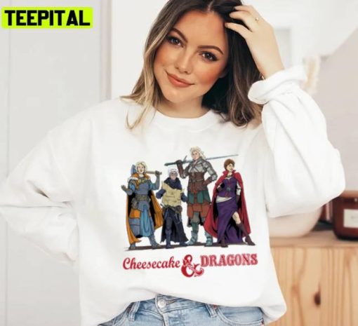 Cheesecake & Dragons Holiday Sweatshirt