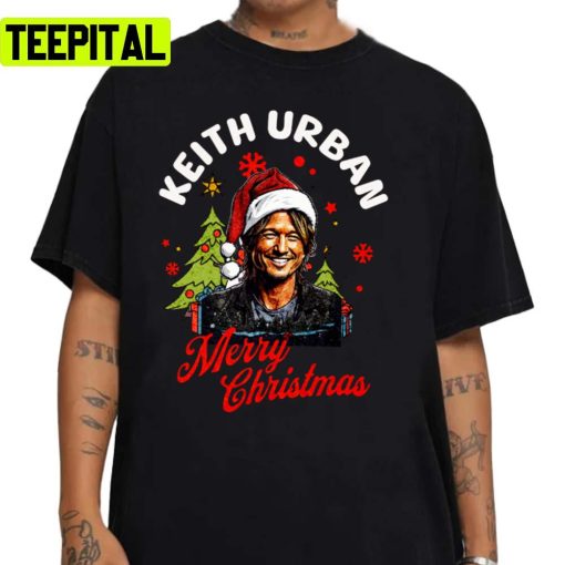 Christmas 80s Retro Keith Urban Unisex Sweatshirt