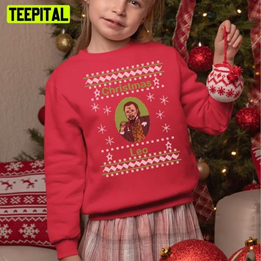 Christmas Leo Christmas Pattern Unisex Sweatshirt