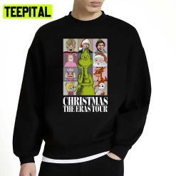 Christmas The Eras Tour Christmas Family And Merry Grinchmas Unisex Sweatshirt