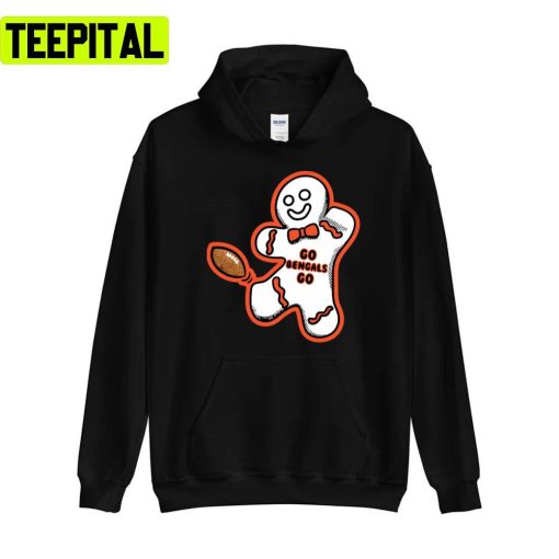 Cincinnati Bengals Gingerbread Man Sweatshirt