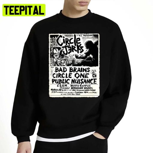 Circle Jerks Coup D’etat Unisex Sweatshirt