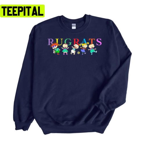 Colored Logo Rugrats Unisex Sweatshirt