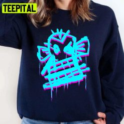 Damaged Monkey Neon Art Arcane Unisex Sweatshirt