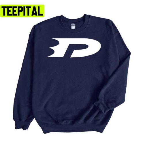 Danny Phantom Logo White Unisex Sweatshirt