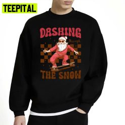 Dashing Through The Snow Christmas Unisex Sweatshirt