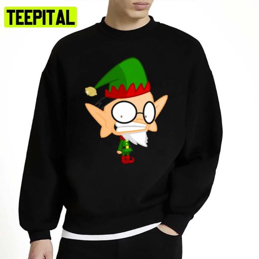 Dib The Elf Invader Zim Xmas Unisex Sweatshirt