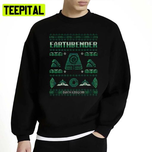 Earthbender Christmas Avatar Last Airbender Unisex Sweatshirt