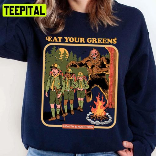 Eat Your Greens Active Graphic Unisex Sweatshirt