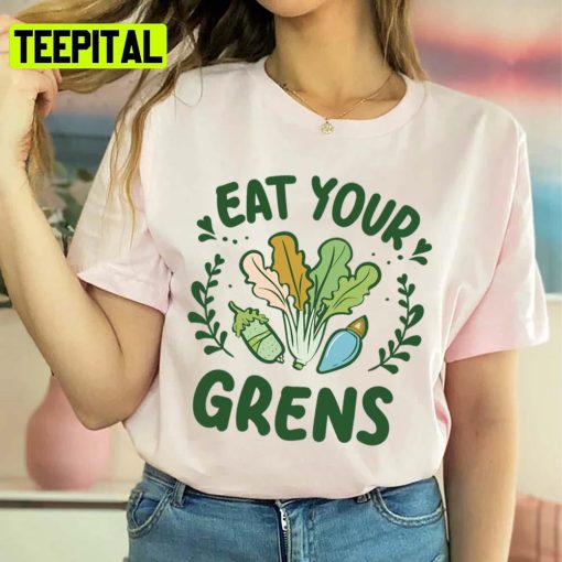 Eat Your Greens Go Vegan Unisex Sweatshirt