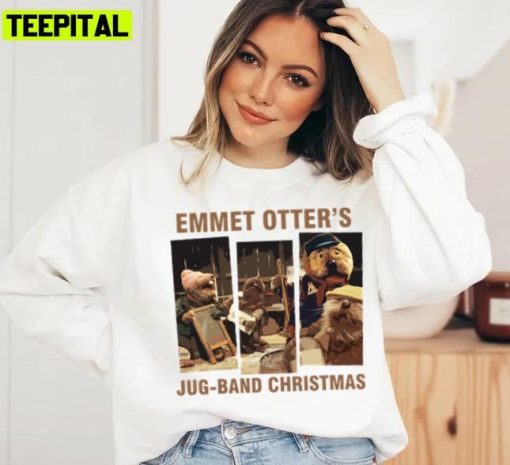 Emmet Otter Jug Band Retro Holiday Sweatshirt