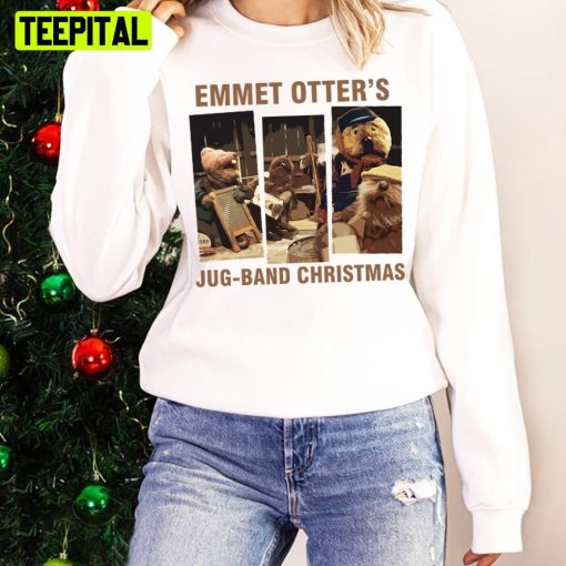 Emmet Otter Jug Band Retro Holiday Sweatshirt