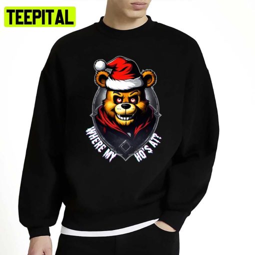 Freddy Fazbear As Santa Fnaf Christmas Unisex Sweatshirt