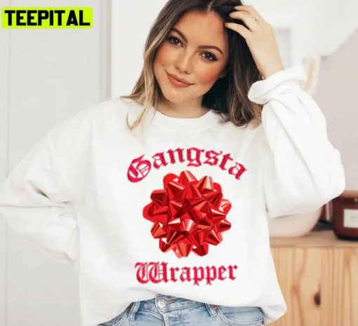 Gangster Wrapper Christmas Unisex Sweatshirt