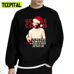 George Carlin Funny Christmas Unisex Sweatshirt