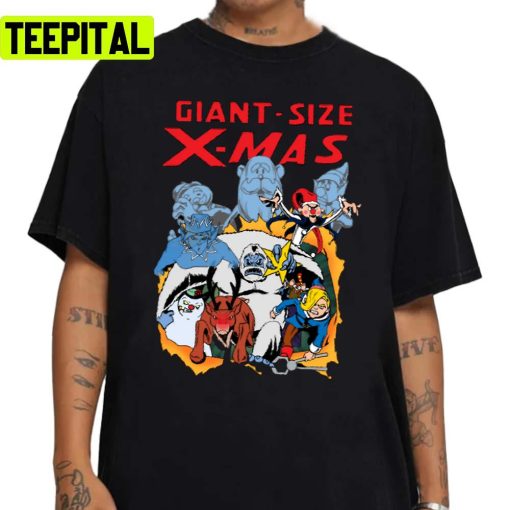 Giant Size X Mas Christmas Unisex Sweatshirt