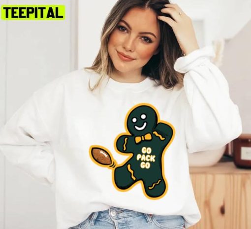 Green Bay Packers Gingerbread Man Sweatshirt