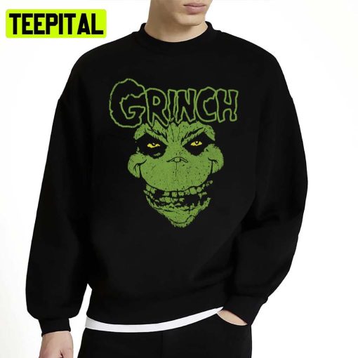 Grinchfits Punk Parody Grinch Unisex Sweatshirt