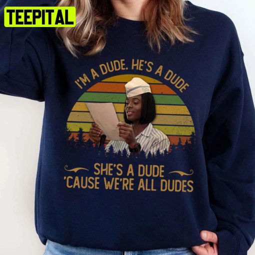 He’s A Dude Good Burgers Unisex Sweatshirt