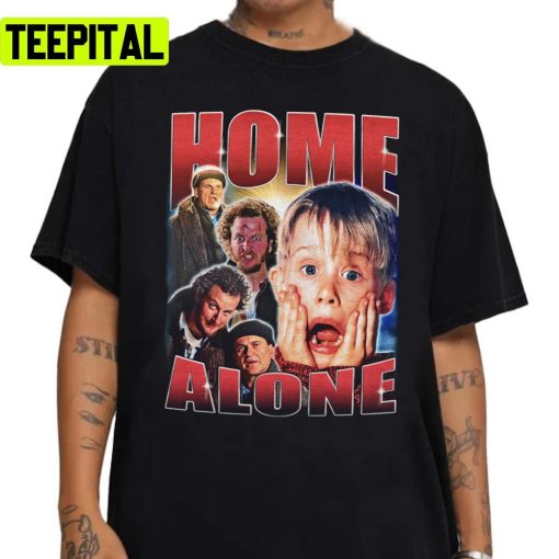 Home Alone Vintage 90s Christmas Collage Unisex Sweatshirt