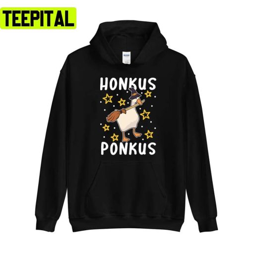 Honkus Ponkus Goose Meme Xmas Halloween Holiday Sweatshirt