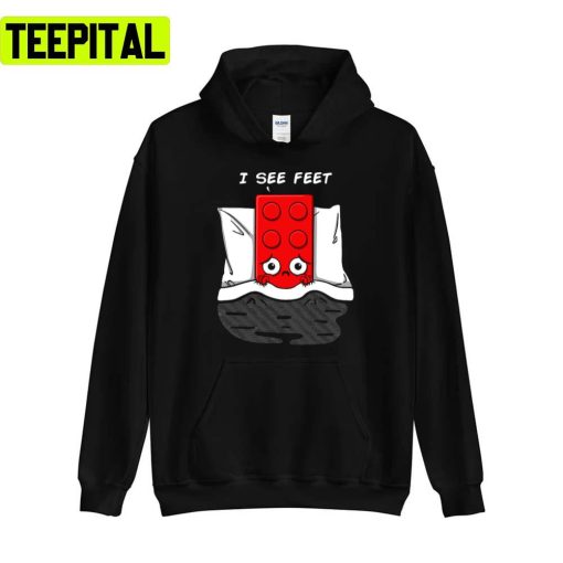 I See Feet Xmas Holiday Sweatshirt