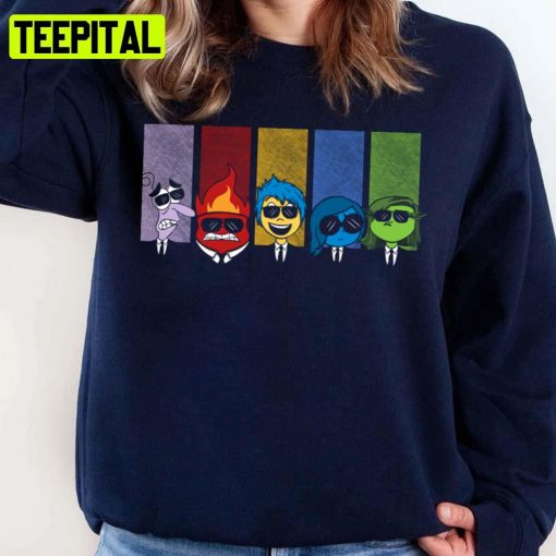 Inside Dogs Logo Cartoon Inside Out Unisex Sweatshirt