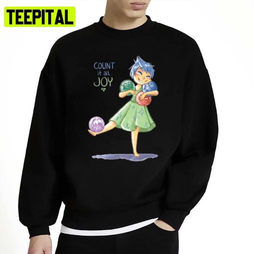 Inside Out Count It All Joy Unisex Sweatshirt