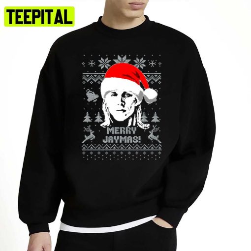 Jay And Silent Bob Merry Jaymas Christmas Unisex Sweatshirt