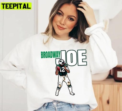 Jets Broadway Joe Namath Jets Sweatshirt