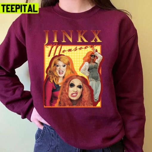 Jinkx Monsoon 90s Style Design Drag Queen Unisex Sweatshirt