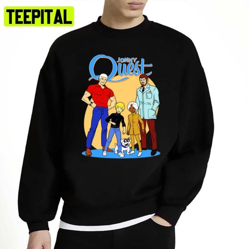 Jonny Quest 90s Cartoon Unisex Sweatshirt