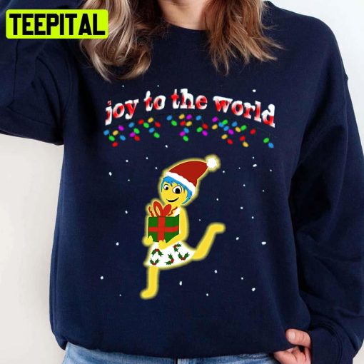 Joy To The World Inside Out Christmas Unisex Sweatshirt